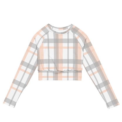 City Chic Long Sleeve Crop Top